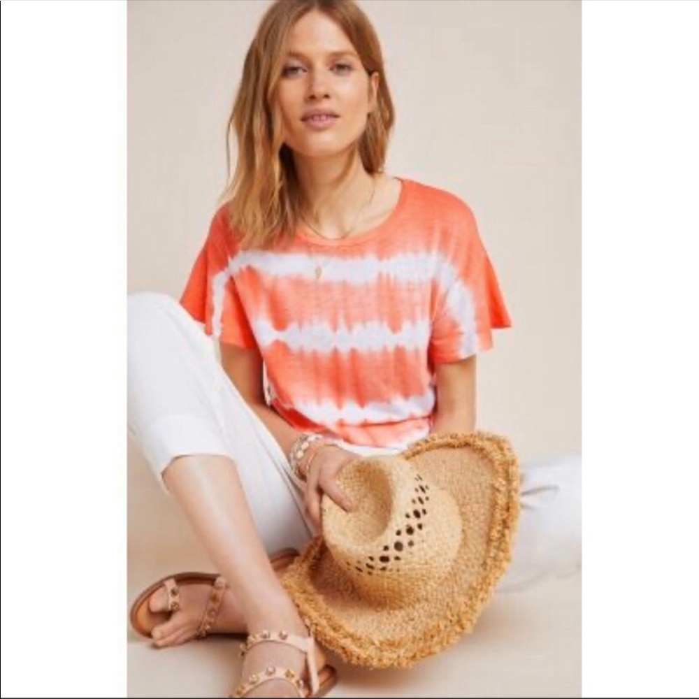 Anthropologie t.la flutter arm tee